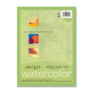 ART1ST WATERCOLOR PADS 9 X 12