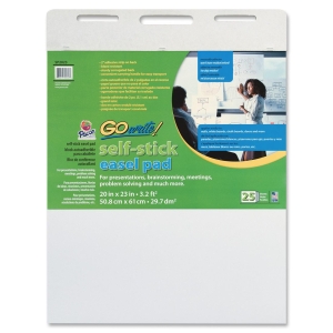 GOWRITE SELF-STICK EASEL PADS