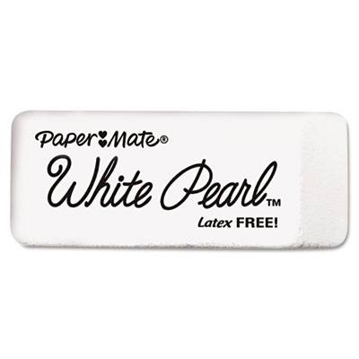 PAPERMATE PEARL ERASERS WHITE