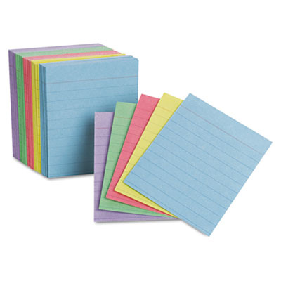 OXFORDS MINI INDEX CARDS ASSORTED