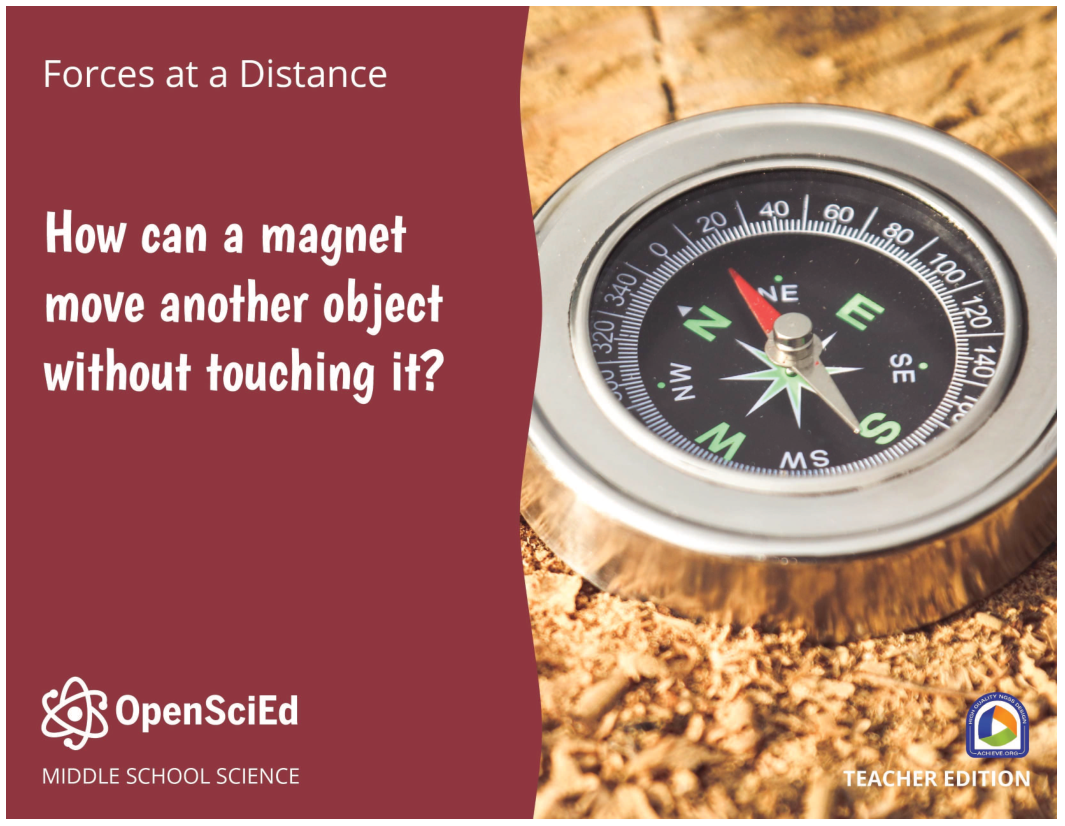 8.3 - How can a magnet move another object without touching it?