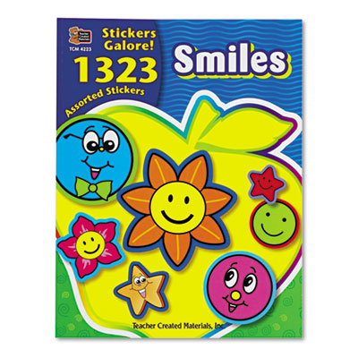 SMILES STICKER BOOK 1323PK