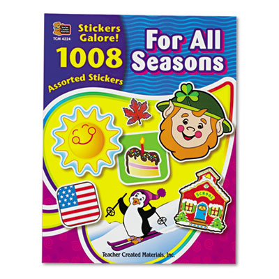 FOR ALL SEASONS STICKER BOOK 1008PK