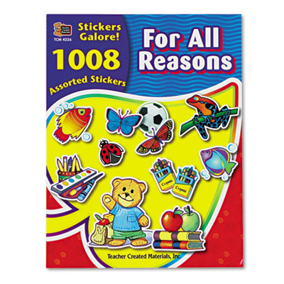 FOR ALL REASONS STICKER BOOK 1008PK