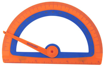 MICROBAN KIDS SOFT TOUCH PROTRACTOR