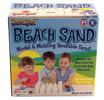 ACTIVA BEACH SAND 3 LB BOX