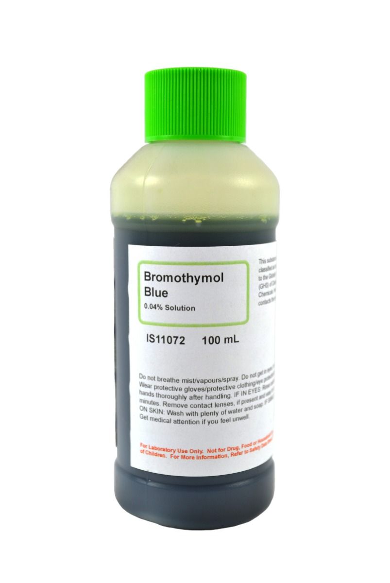 Bromothymol Blue Indicator Solution, 100mL