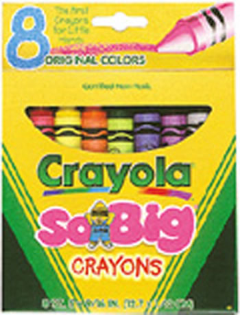 Crayola Jumbo Crayons - 8 Count - Early Childhood