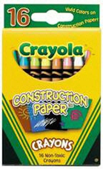 CONSTRUCTION PAPER CRAYON 400 CT