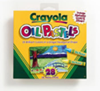 CRAYOLA OIL PASTELS 28 COLOR SET