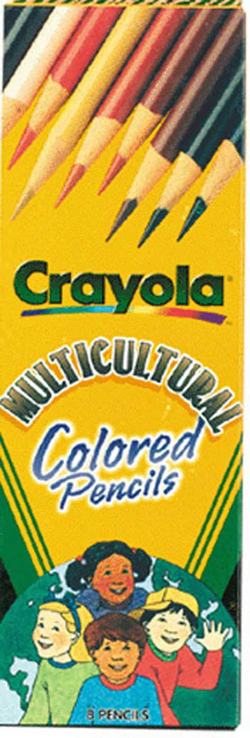 CRAYOLA MULTICULTURAL 8 CT COLORED