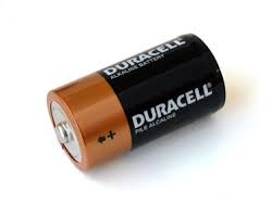 Battery, Alkaline, 1.5V, Size D