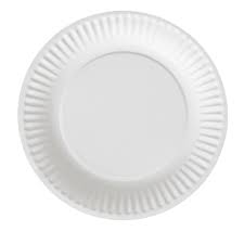Paper plate, 12" diameter, pack of 40-50