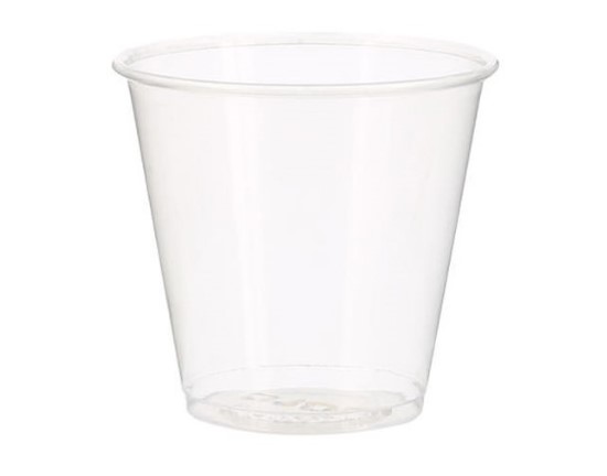 Clear Plastic Cup, 3.5oz, PK/100