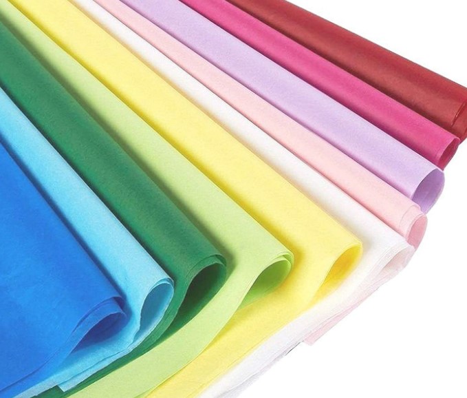 Gift Tissue Paper, Assorted Color, Pack