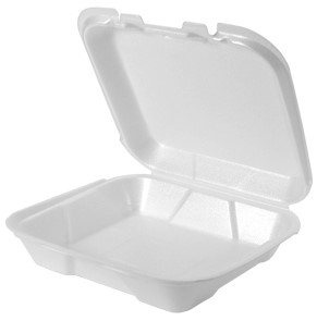 Styrofoam Takeaway Food Container