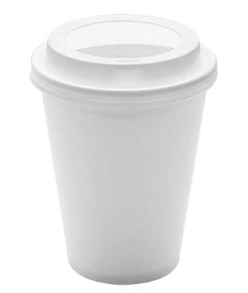 Coffee Cup, 8oz, with Lid, Paper, Single