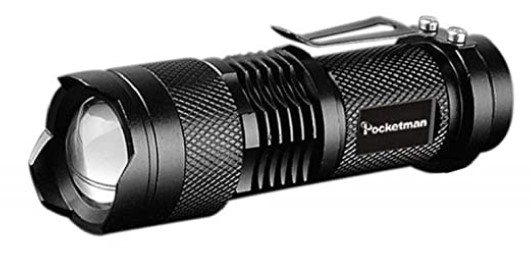 Flashlight, Cylindrical, Zooming and Dimming Capable