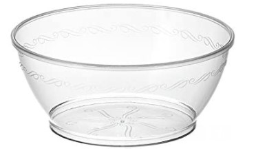 Reusable Plastic Bowl (fits inside 2L bottle)