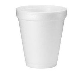 Styrofoam Cup, 8oz, w/Lid