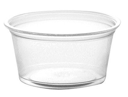 Plastic Condiment Cup, 2oz, PK/10