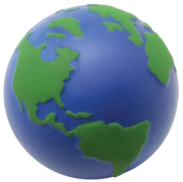 Earth, Foam Ball, No Labels