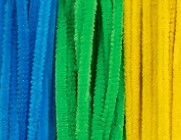 Chenille Stems, 3 Colors, Pack