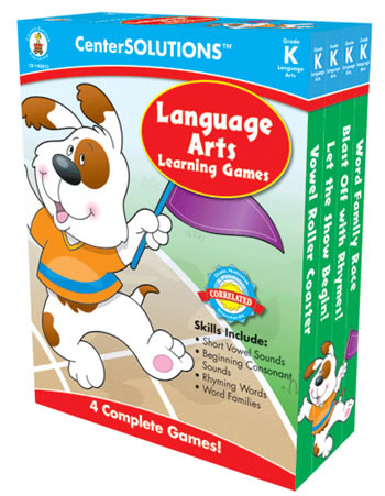 LANGUAGE ARTS LEARNING GAMES GR K