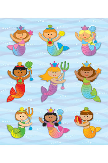 MERMAIDS PRIZE PACK STICKERS