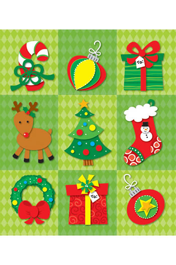 CHRISTMAS PRIZE PACK STICKERS