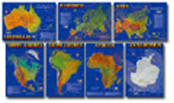 BB SET SEVEN CONTINENTS OF WORLD
