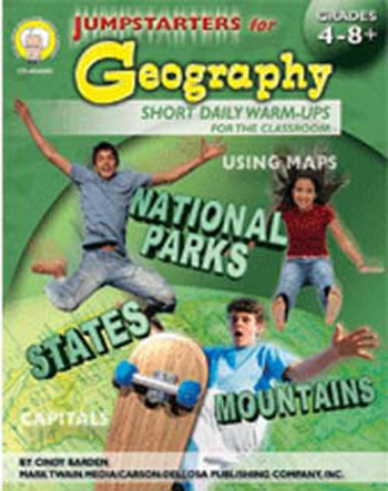 JUMPSTARTERS FOR GEOGRAPHY BOOKS