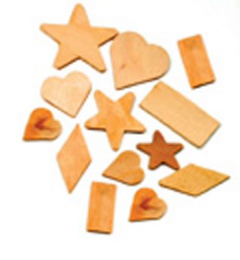 WOODEN SHAPES 1000 PIECES