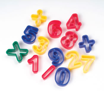 DOUGH CUTTERS NUMBERS