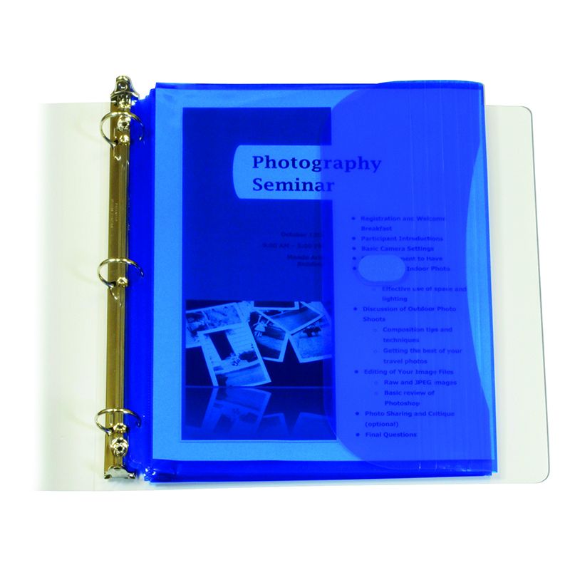 CLINE BINDER POCKET W/ HOOK & LOOP