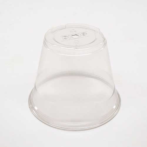 Cup, Plastic Clear 9oz with 1/4" Hole