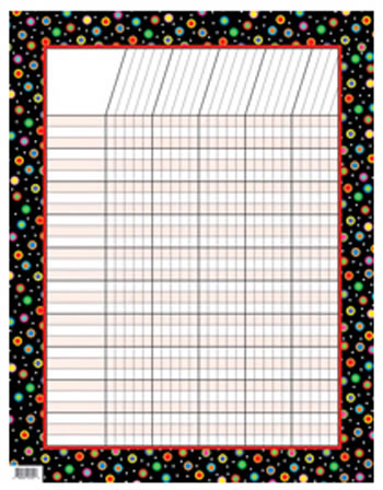 DOTS ON BLACK INCENTIVE CHART