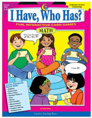 I HAVE WHO HAS MATH 1-2