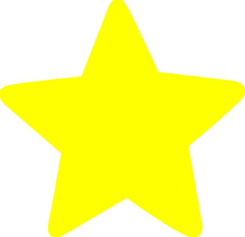 CALENDAR CUT-OUTS 3IN PERFECT STAR