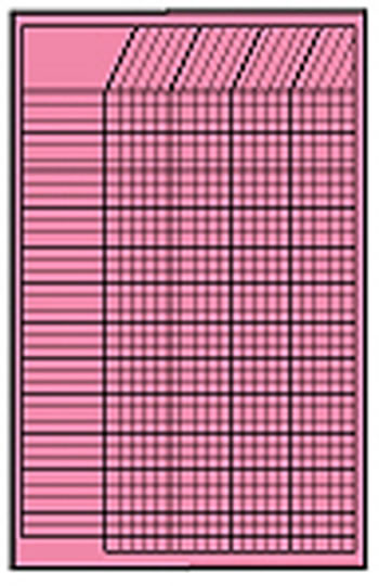 CHART INCENTIVE SMALL PINK