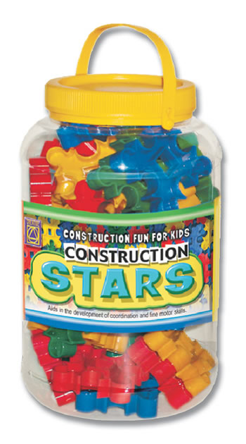 CONSTRUCTION STARS 36 PIECES
