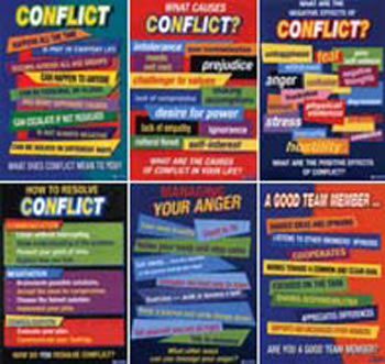 CONFLICT RESOLUTION POSTERS PK/6