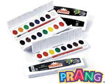 PRANG OVAL 8 WATER COLORS