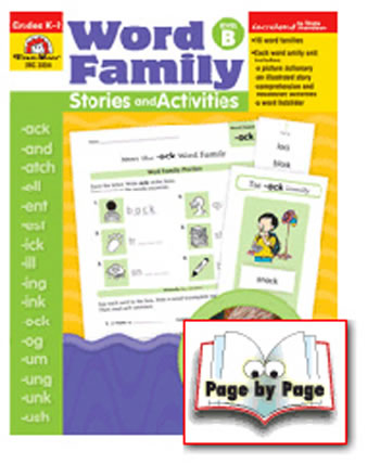 BOOK WORD FAMILY LEVEL B STORIES &