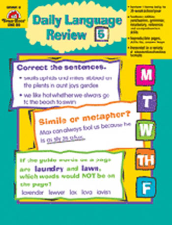 DAILY LANGUAGE REVIEW GR 5