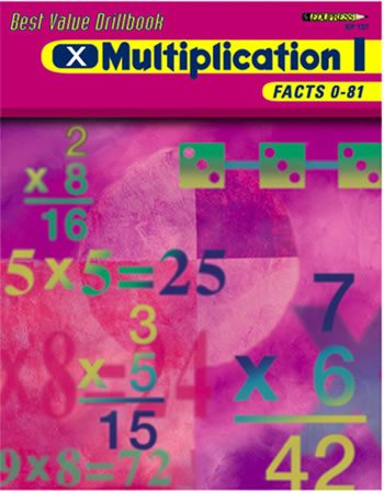 MULTIPLICATION 1 FACTS 0-81