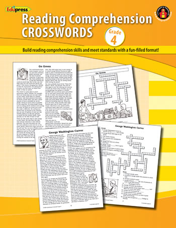 COMPREHENSION CROSSWORDS BOOK GR 4