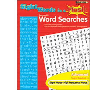 SIGHT WORD SEARCHES ADVANCED GR 2-3
