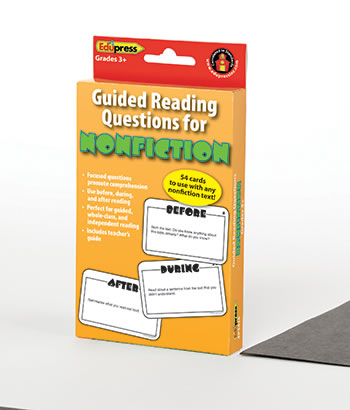GUIDED READING QUESTION CARDS
