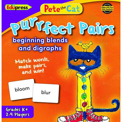 PETE THE CAT PURRFECT PAIRS GAME